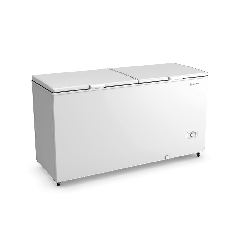 Freezer e Refrigerador Horizontal Metalfrio 543 Litros Inverter Dupla Ação Branco DA550IF - Bivolt